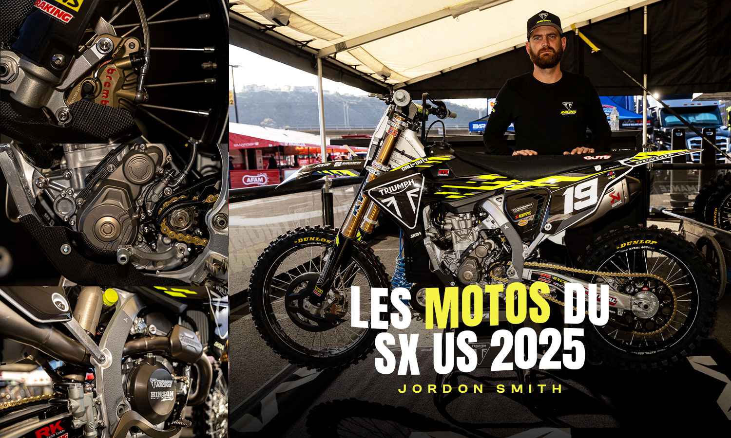 La Triumph TC 250-X de Jordon Smith par Justin Hopson