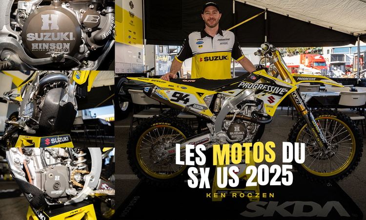 La Suzuki RM-Z450 Ken Roczen par Billy Hartle