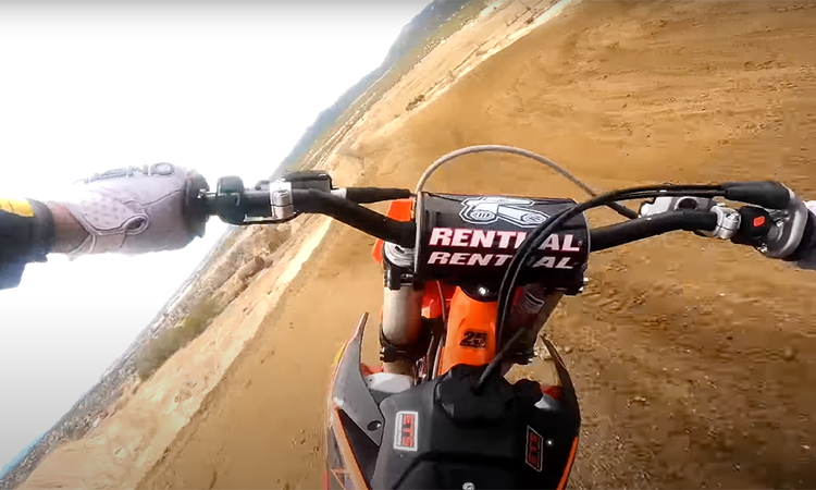 Marvin Musquin et une KTM 125SX