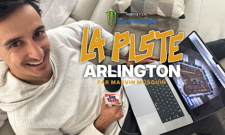 La piste SX d'Arlington par Marvin Musquin