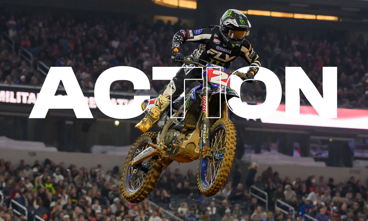 Moteur, action : Cooper Webb (SX Arlington)