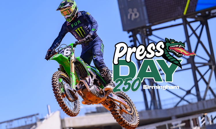 Vidéo 250 : « Press Day » SX Birmingham