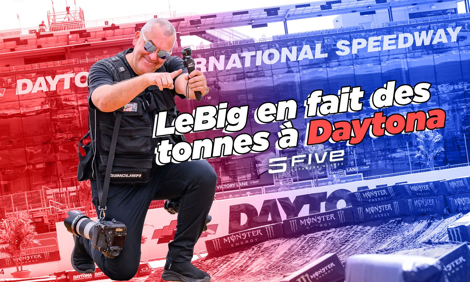 Vlog SX US : « LeBig en fait des tonnes à Daytona »