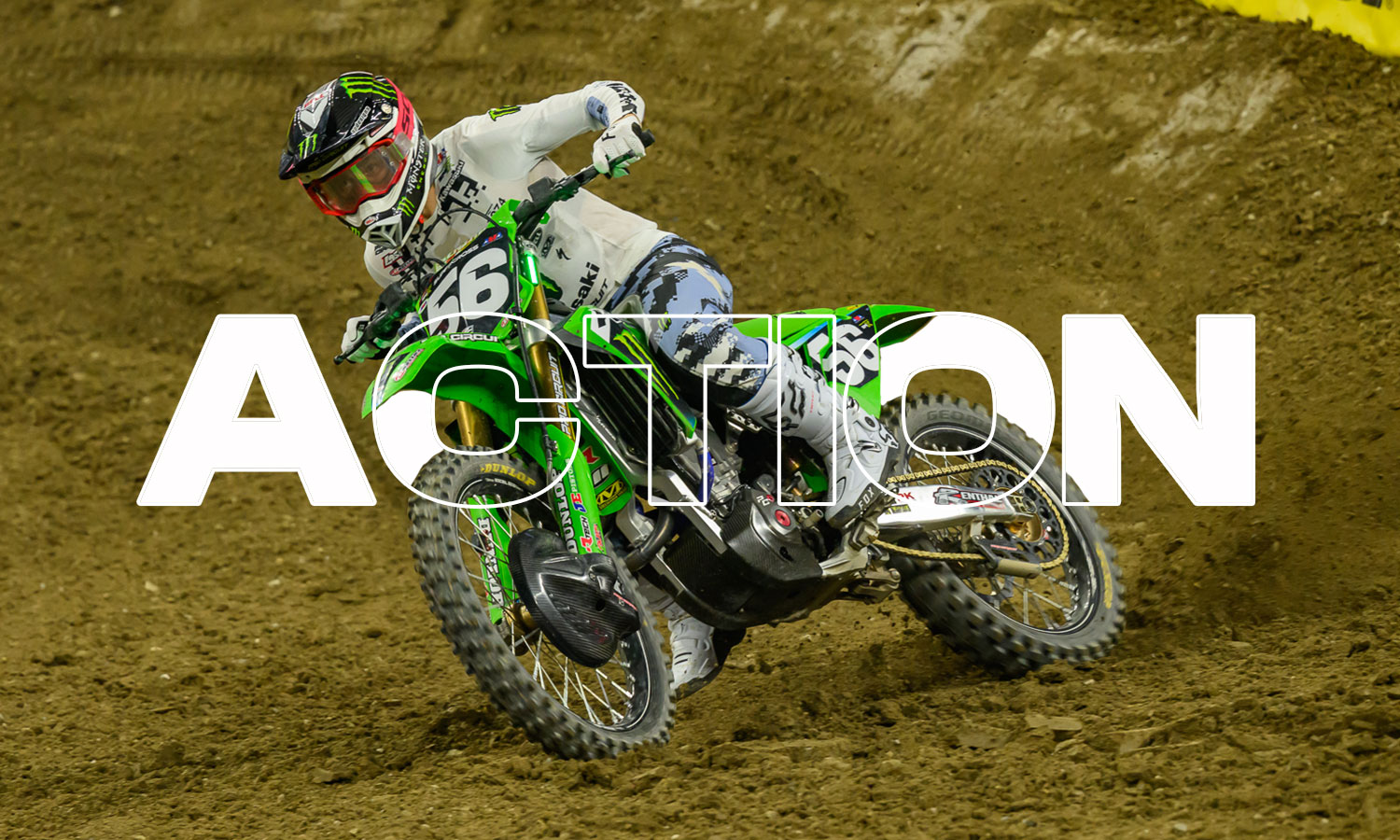 Moteur, action : Seth Hammaker (SX Indy)