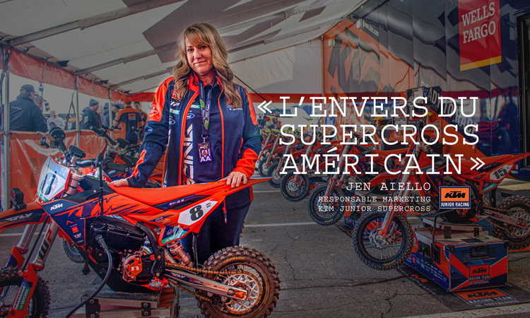 Dans l'ombre du SX US : Jen Aiello (KTM Junior SX)