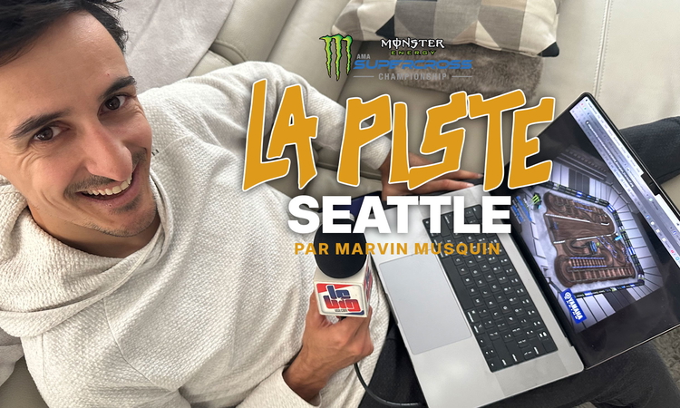 La piste SX de Seattle par Marvin Musquin