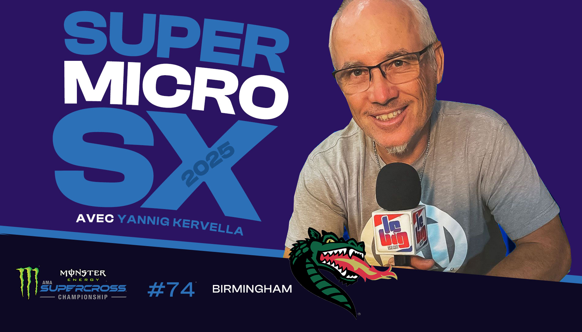 « SuperMicro SX » Birmingham avec Yannig Kervella