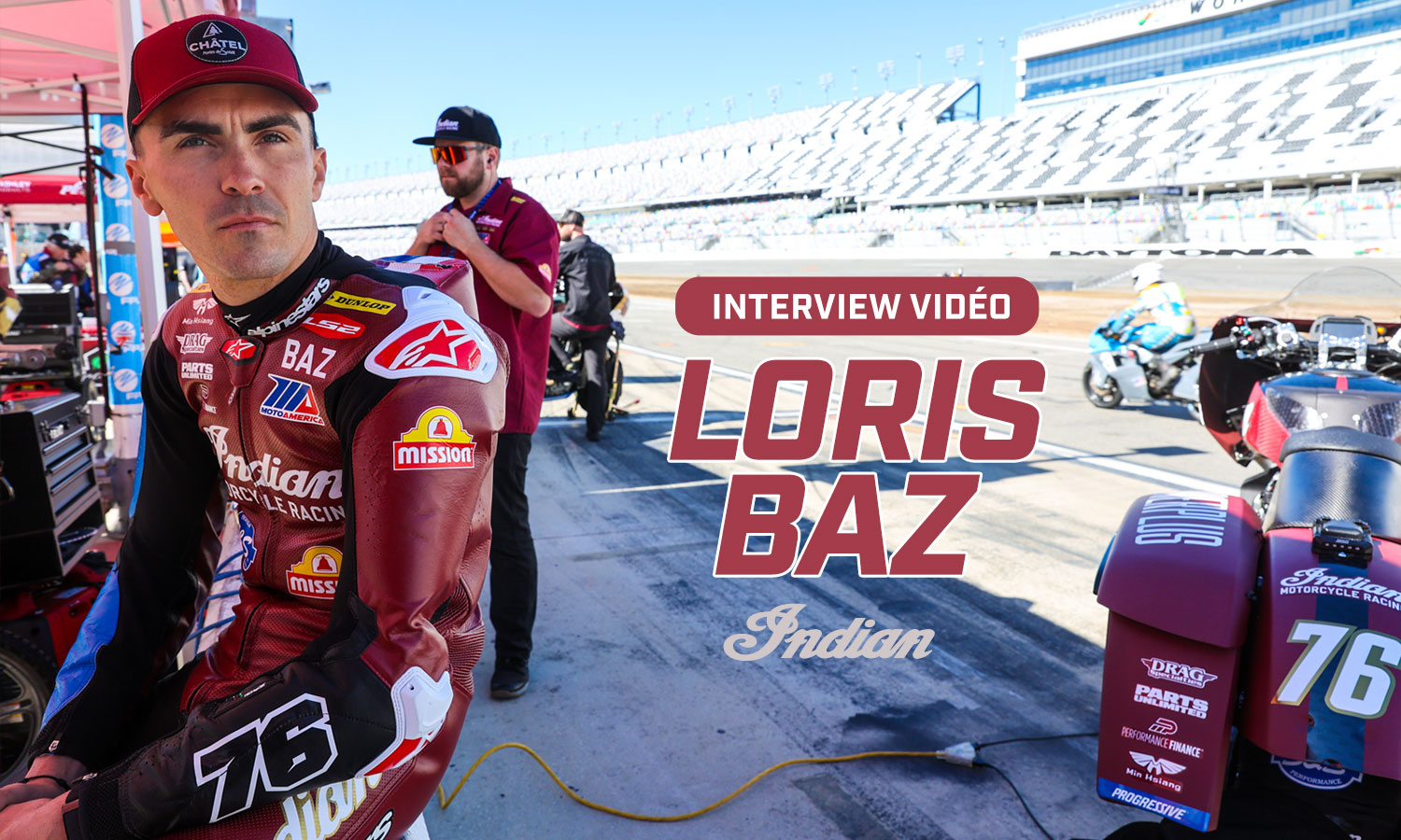 Loris Baz, un indien français aux Etats-Unis