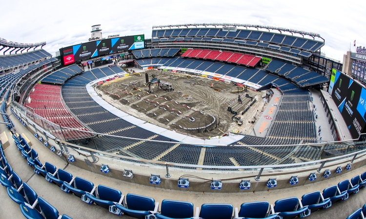 Bienvenue dans le « Gillette Stadium »