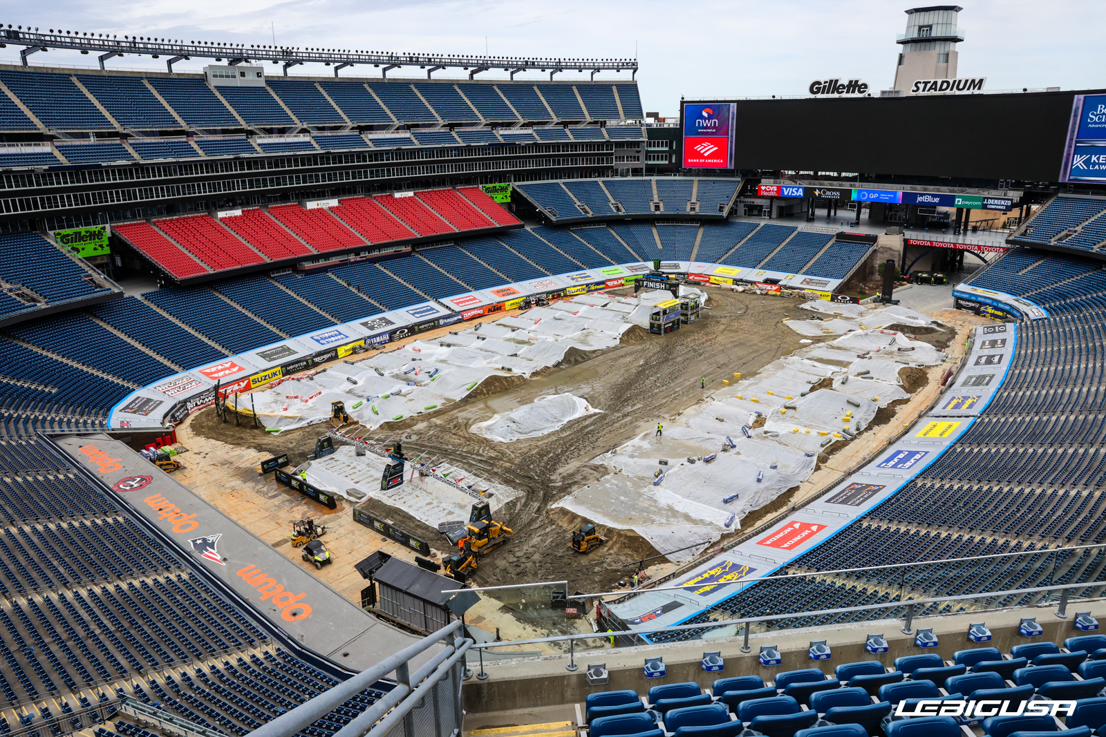 SX Foxborough : vendredi sous les bâches