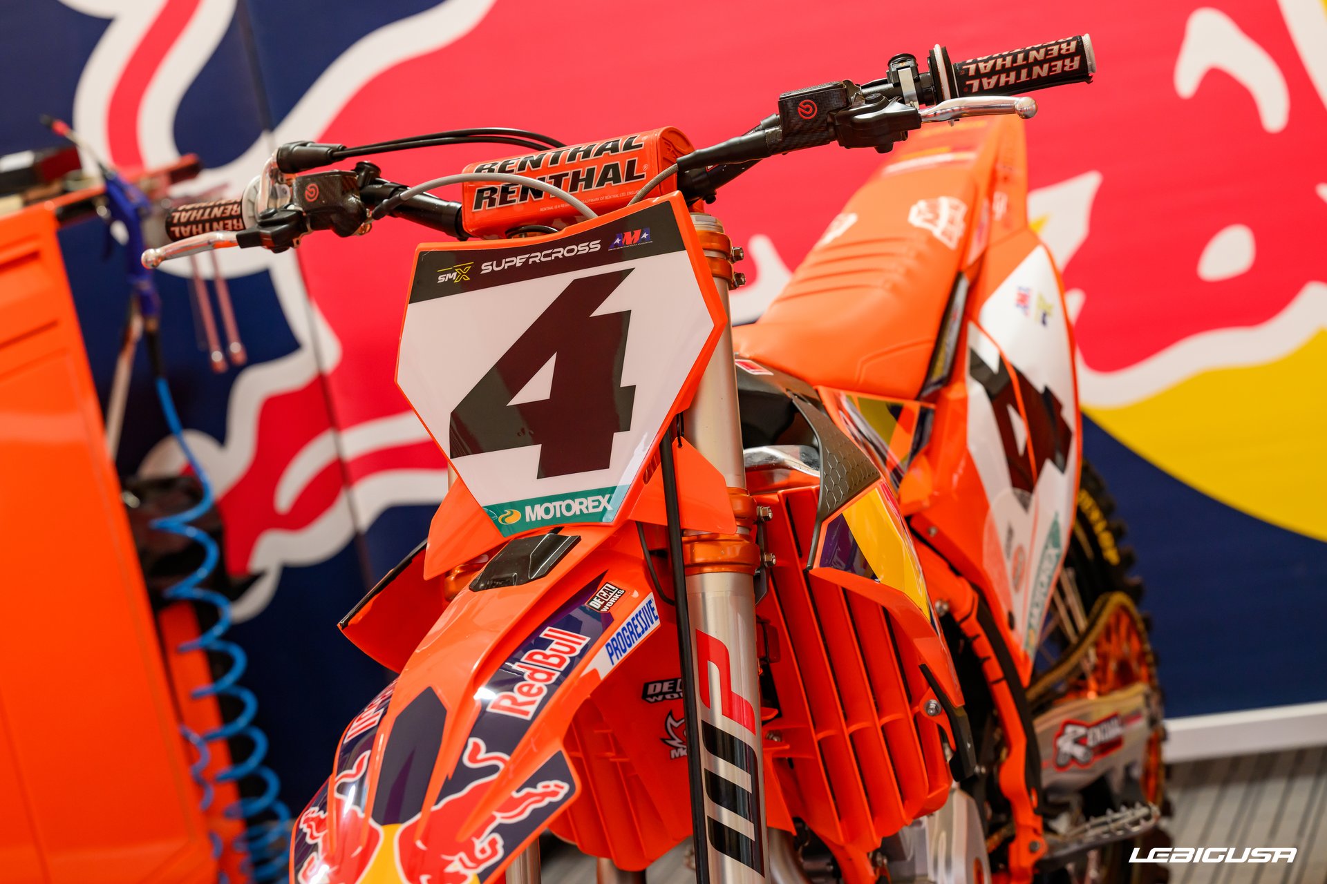Les motos du SX de Pittsburgh