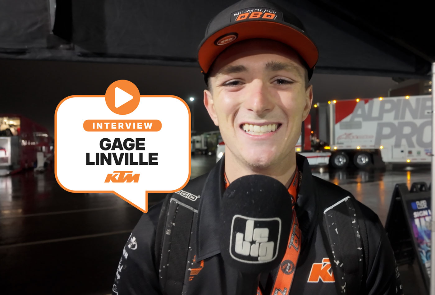 Gage Linville : « j'ai failli abandonner »