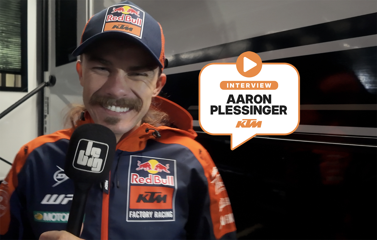Aaron Plessinger : « j'accueille la pluie à bras ouverts »