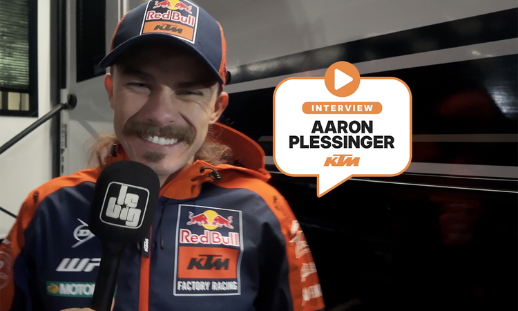 Aaron Plessinger : « j'accueille la pluie à bras ouverts »