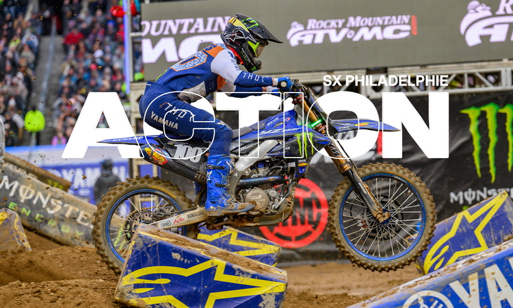 Moteur, action : Cole Davies (SX Philadelphie)