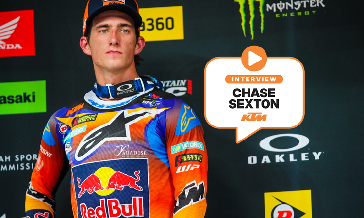 Chase Sexton : « je sais ce que j'ai à faire »
