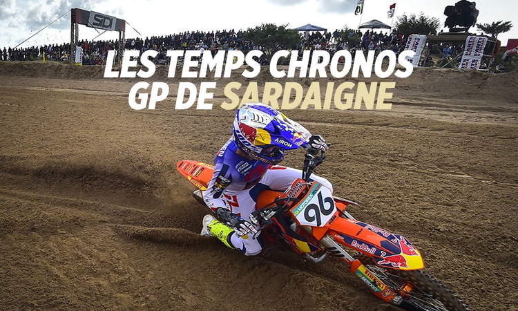 Les temps chronos du GP de Sardaigne