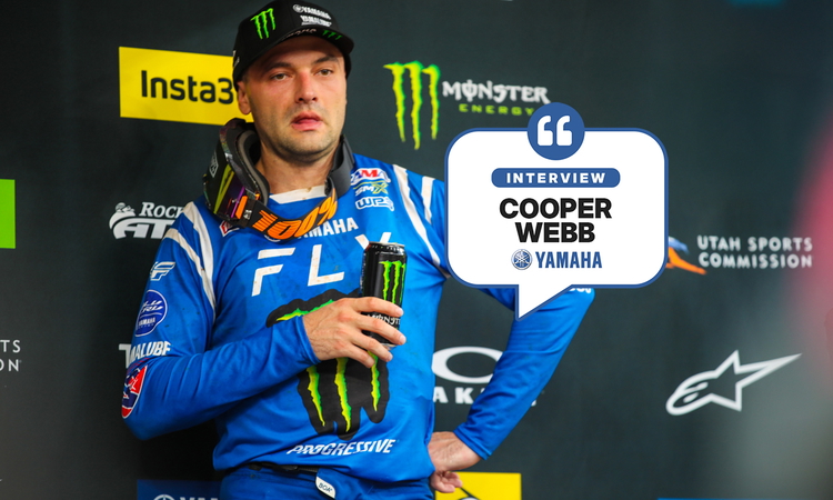 Cooper Webb : « Je me suis fait déposer »