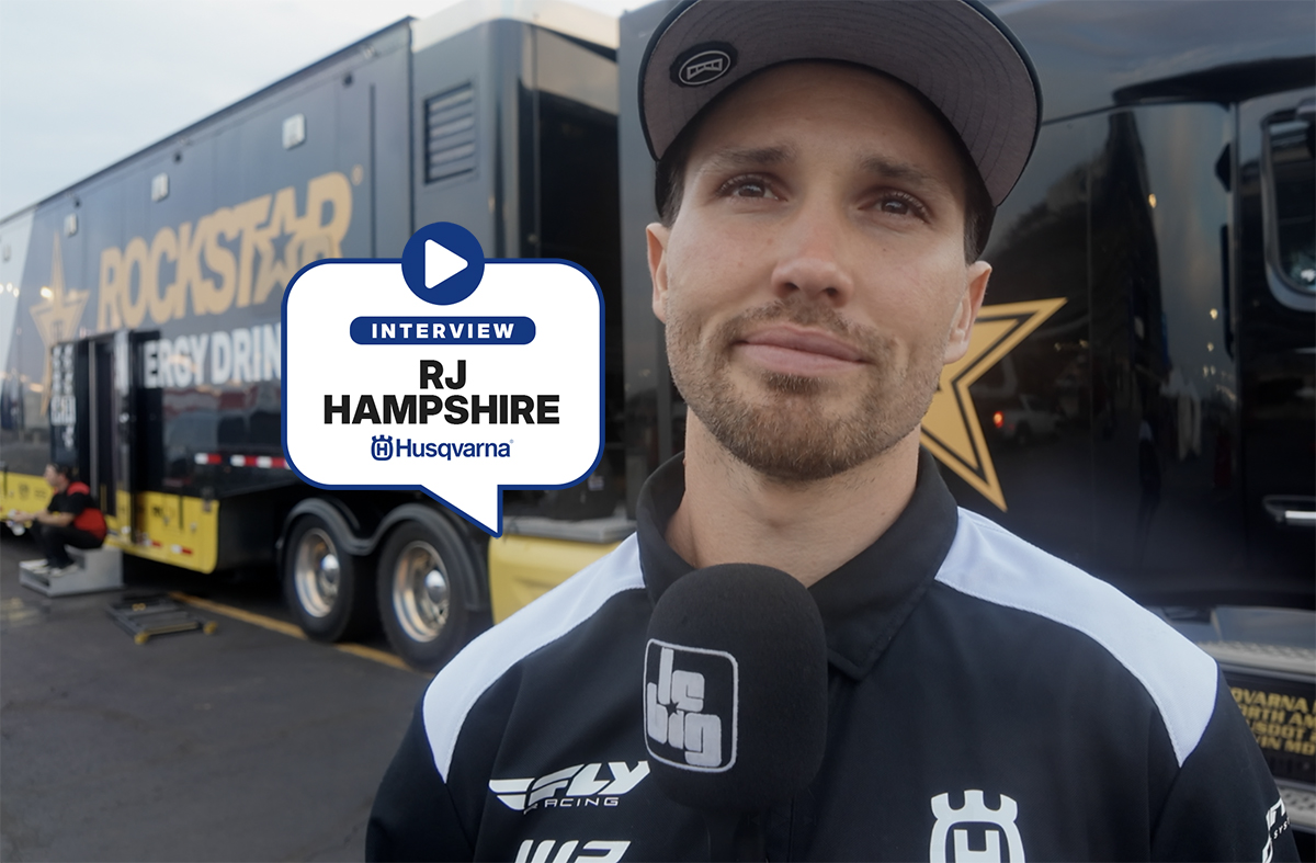 RJ Hampshire : « Seth a la vitesse pour l'instant »