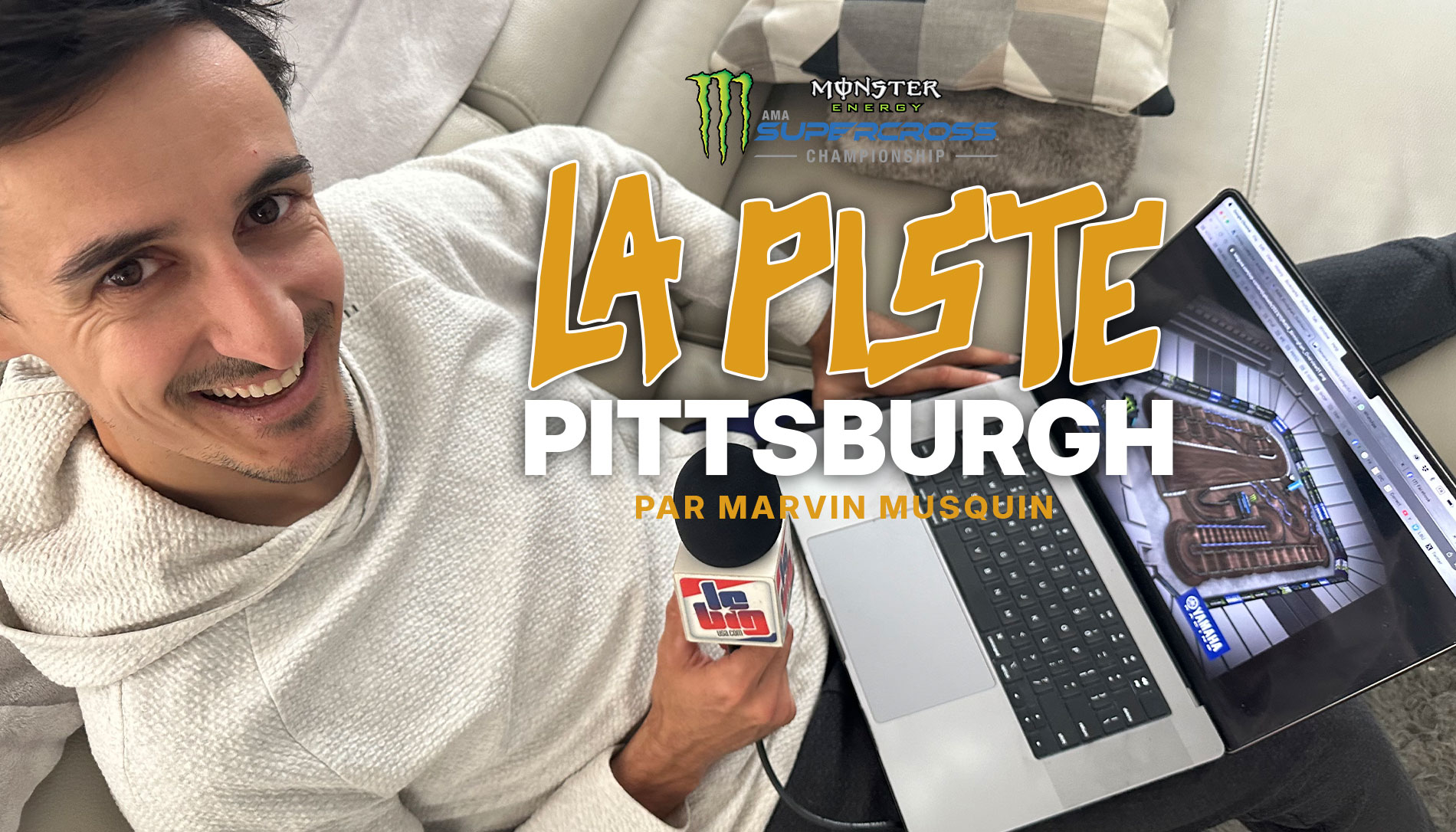 La piste SX de Pittsburgh par Marvin Musquin