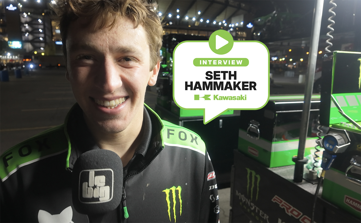 Seth Hammaker : « je lui laisse celle-là »