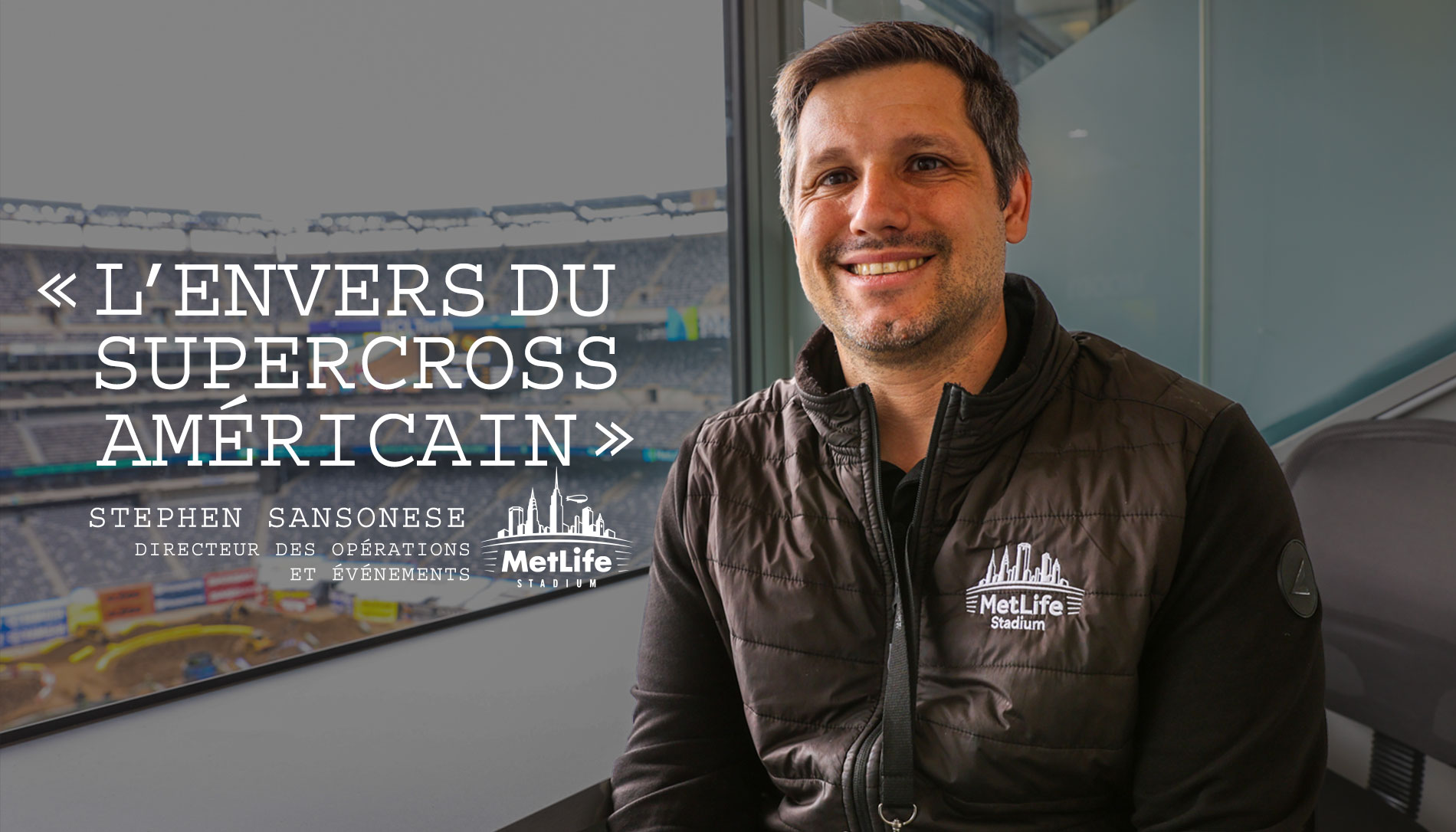 Dans l’ombre du SX US : Stephen Sansonese (Stade Metlife)