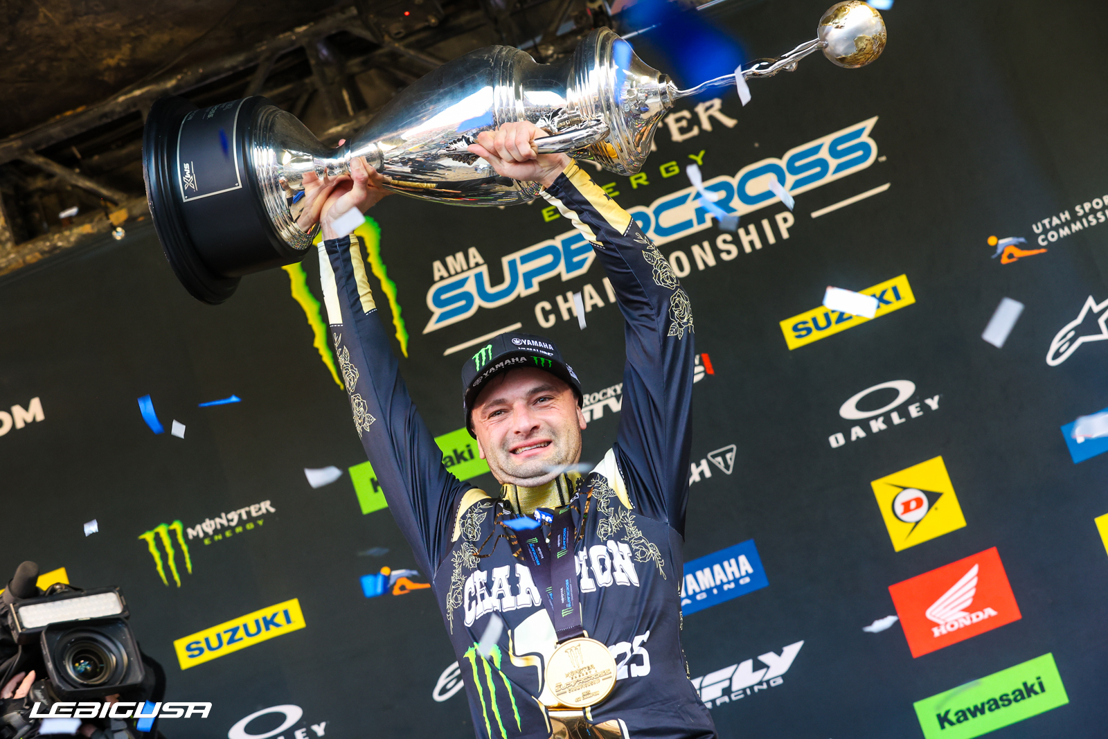 Cooper Webb est Champion SX US 450 (2025)