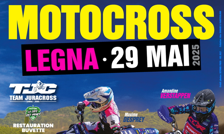 Motocross de Legna le jeudi 29 mai