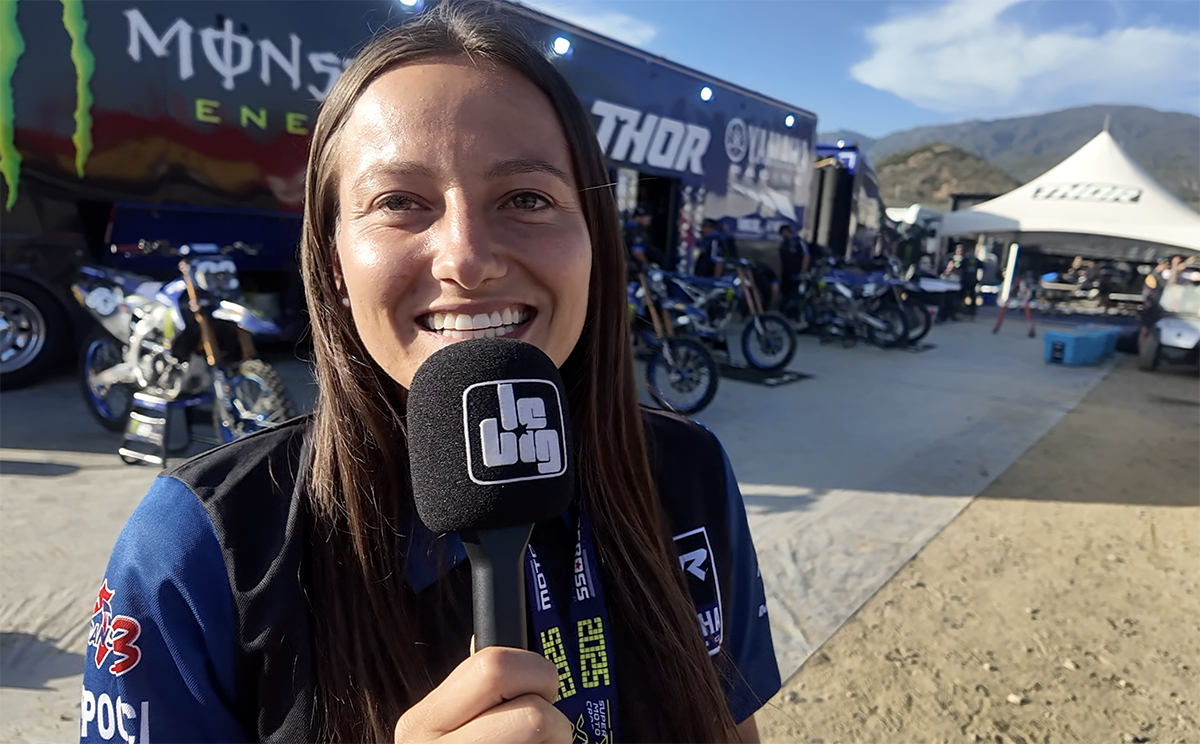 Mathilde Martinez : « ma 1ère course WMX »