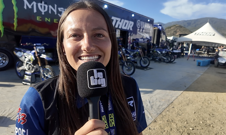 Mathilde Martinez : « ma 1ère course WMX »