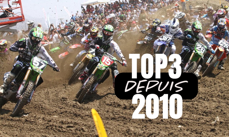 MX Fox Raceway : le top 3 depuis 2010