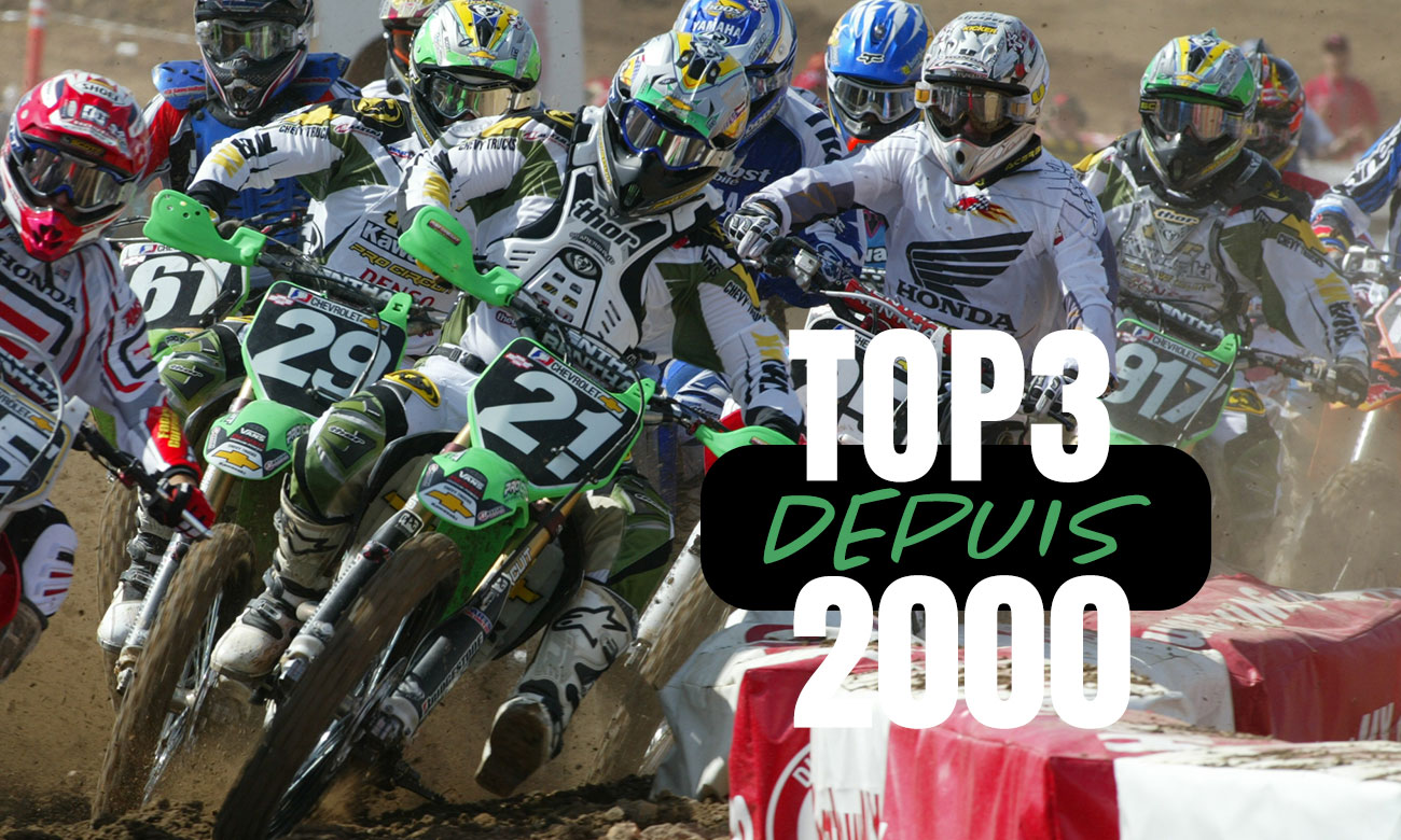 MX Hangtown : le top 3 depuis 2000