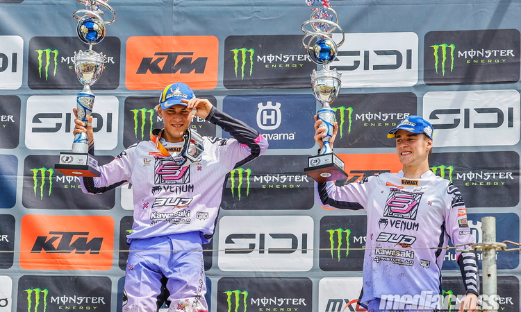 Double podium en Championnat d'Europe
