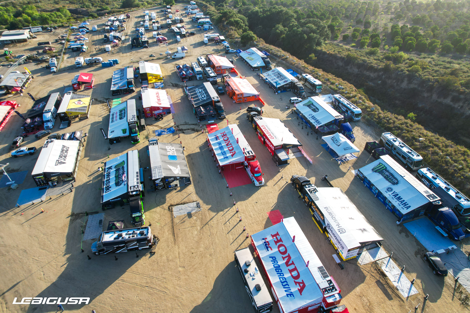 Le Pro Motocross 2025 vu du ciel (1-2-3-4)