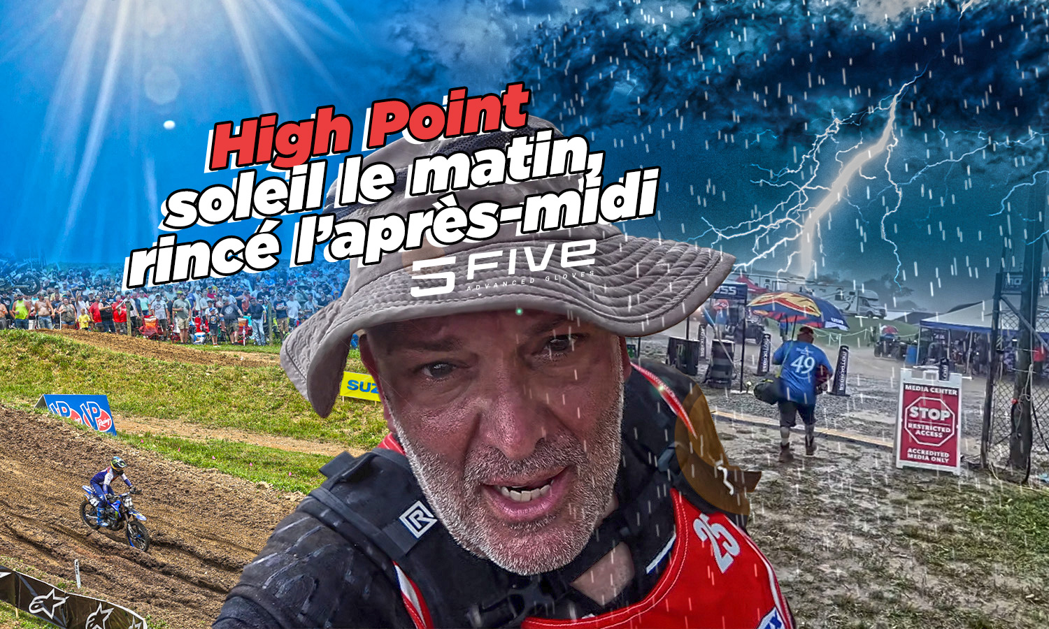 Vlog MX US : « High Point : soleil le matin, rincé l’après-midi »