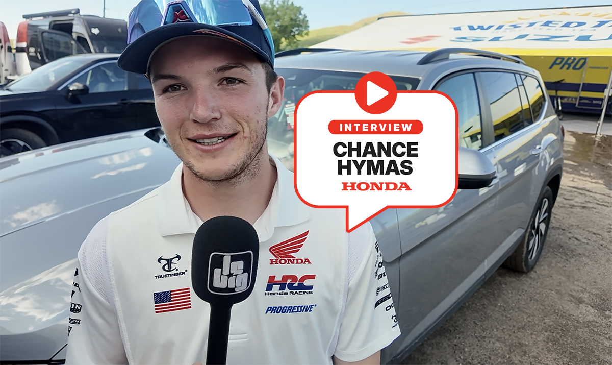 Chance Hymas : « C'était une journée parfaite »