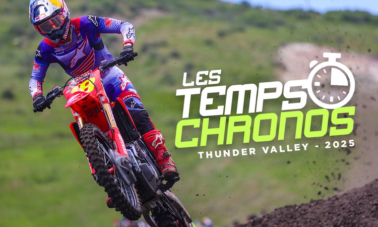 Les temps chronos du MX de Thunder Valley
