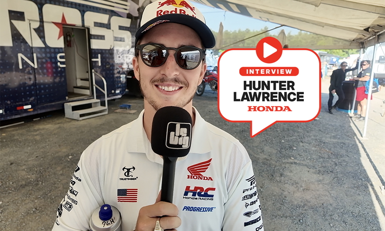 Hunter Lawrence : « Jett roule très bien dans le sable »