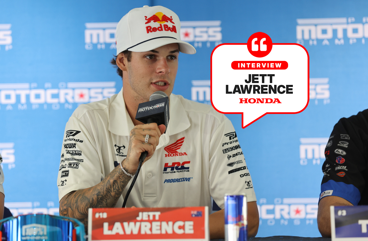 Jett Lawrence : « je me sentais à l’aise »