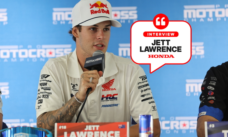 Jett Lawrence : « je me sentais à l’aise »