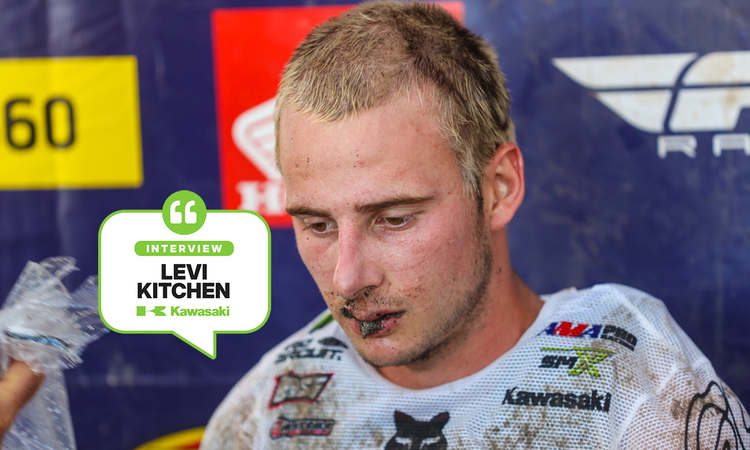 Levi Kitchen : « je ne pensais pas finir sur le podium »