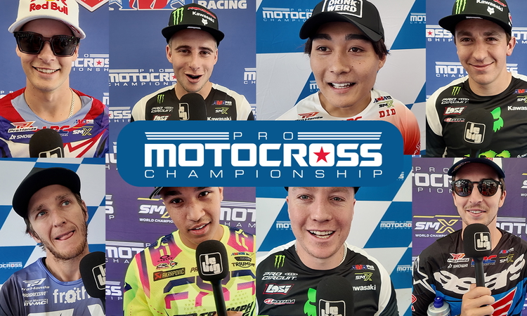 Les pilotes Pro Motocross « parient » sur eux-mêmes