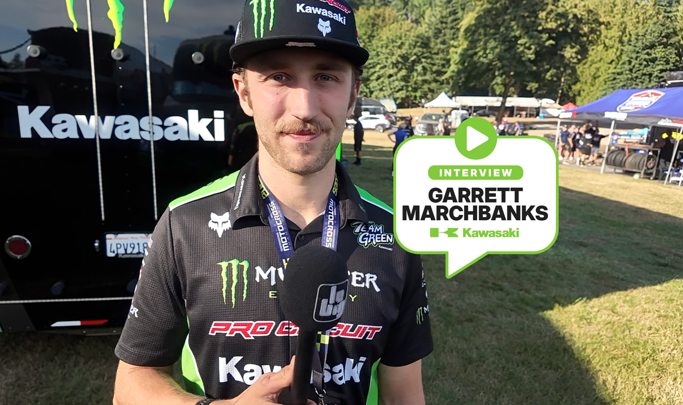 Garrett Marchbanks : « Frustré car j'ai la vitesse »