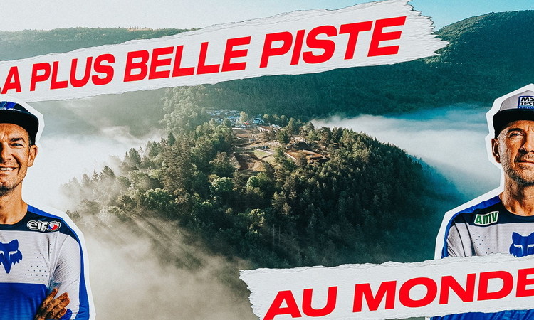 MX Test sur un vrai terrain de cross