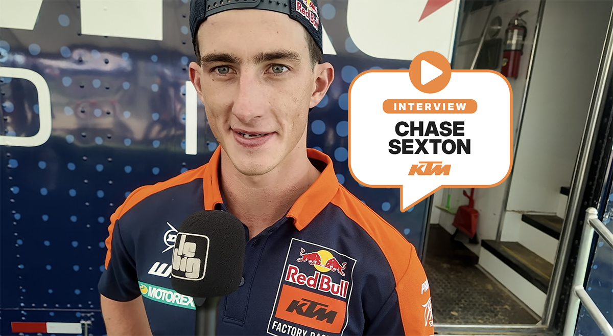 Chase Sexton : « je n'avais pas d'objectif »