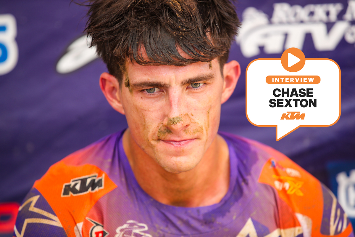 Chase Sexton : « je n’étais pas du tout à l’aise »