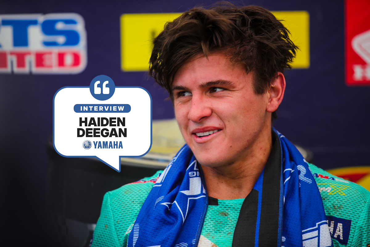 Haiden Deegan : « je suis là pour gagner un Championnat »