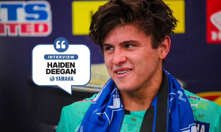 Haiden Deegan : « je suis là pour gagner un Championnat »