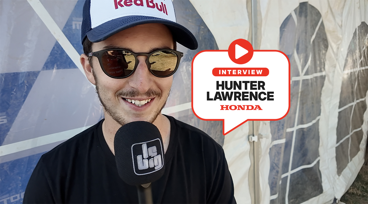 Hunter Lawrence : « je ne suis pas tombé au moins »