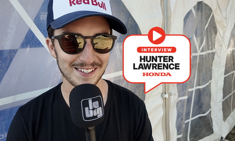 Hunter Lawrence : « je ne suis pas tombé au moins »